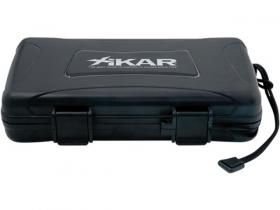 Xikar Reisehumidor PVC für 5 Cigarren schwarz
