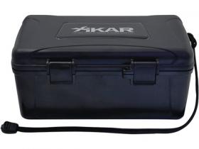 XiKar Reisehumidor PVC für 15 Cigarren schwarz