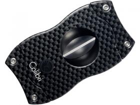 Colibri Cigarrenabschneider V-Cut 23mm schwarz / Carbon