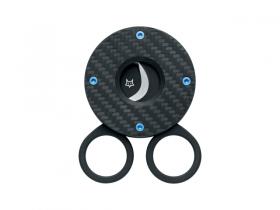 Fox Knives Circle Cigar Cutter black Blades Carbon