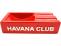 Havana Club Secundo rechteckig Keramik rot