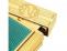 S.T. Dupont Feuerzeug Linie 2 Pacific gold Lack grün