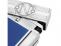 S.T. Dupont Feuerzeug Linie 2 Golfstream Palladium blau